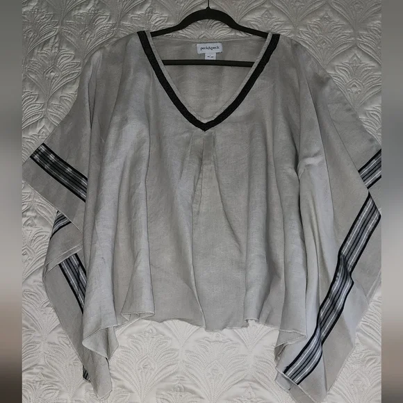 Peck and Peck linen tunic top size XL - Picture 2 of 7